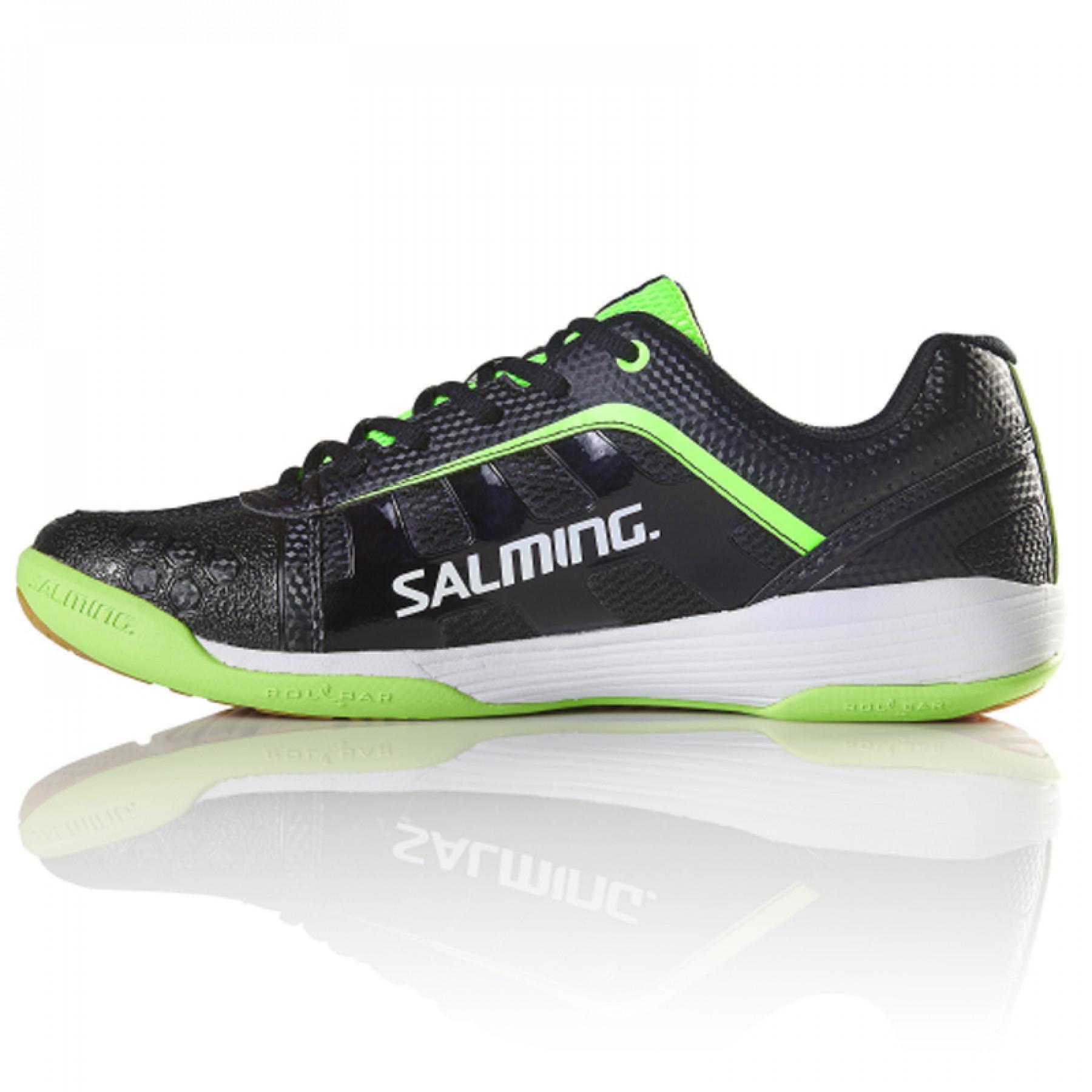 Schuhe Salming Adder Men noir/vert