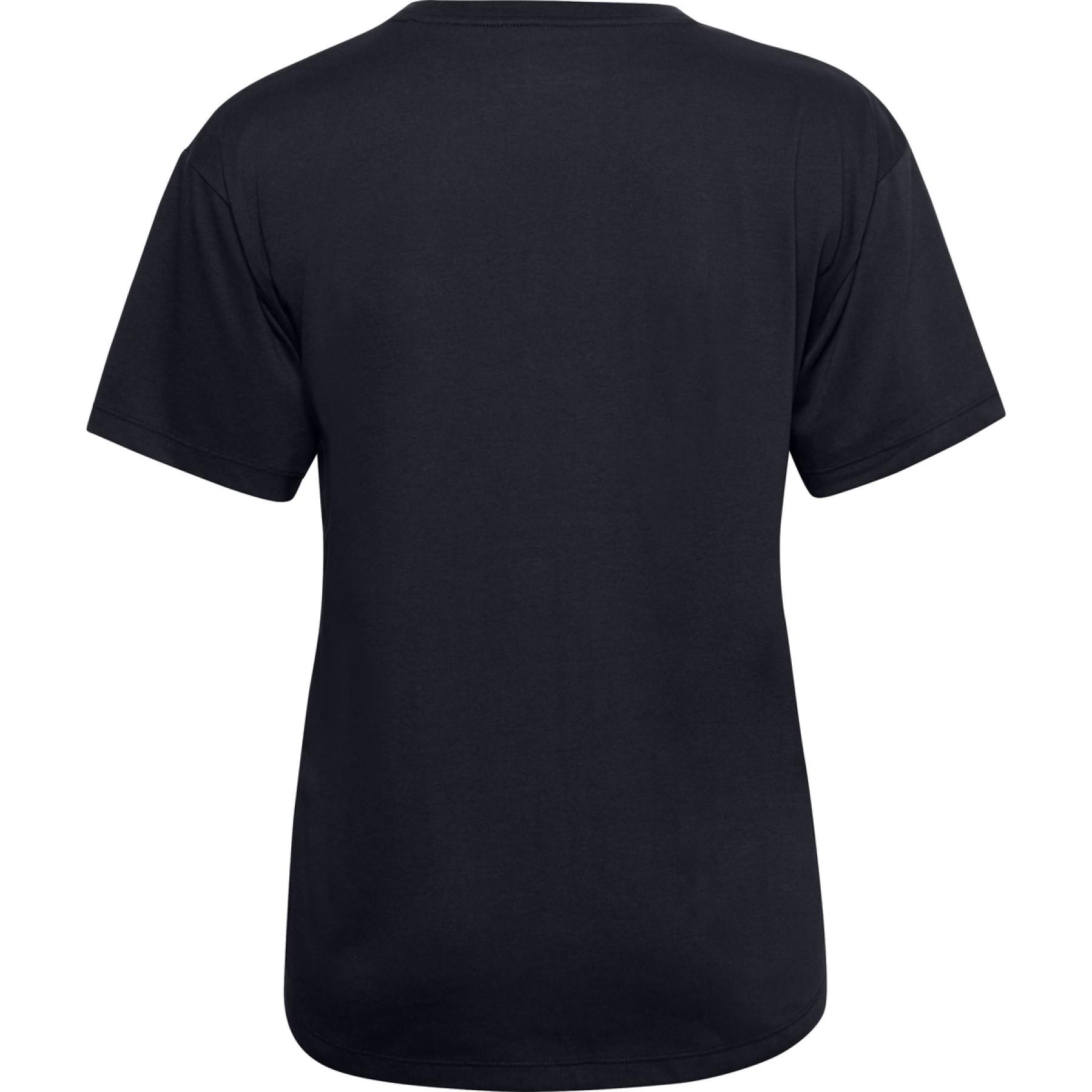 Frauen-T-Shirt Under Armour à manches courtes Wordmark Graphic