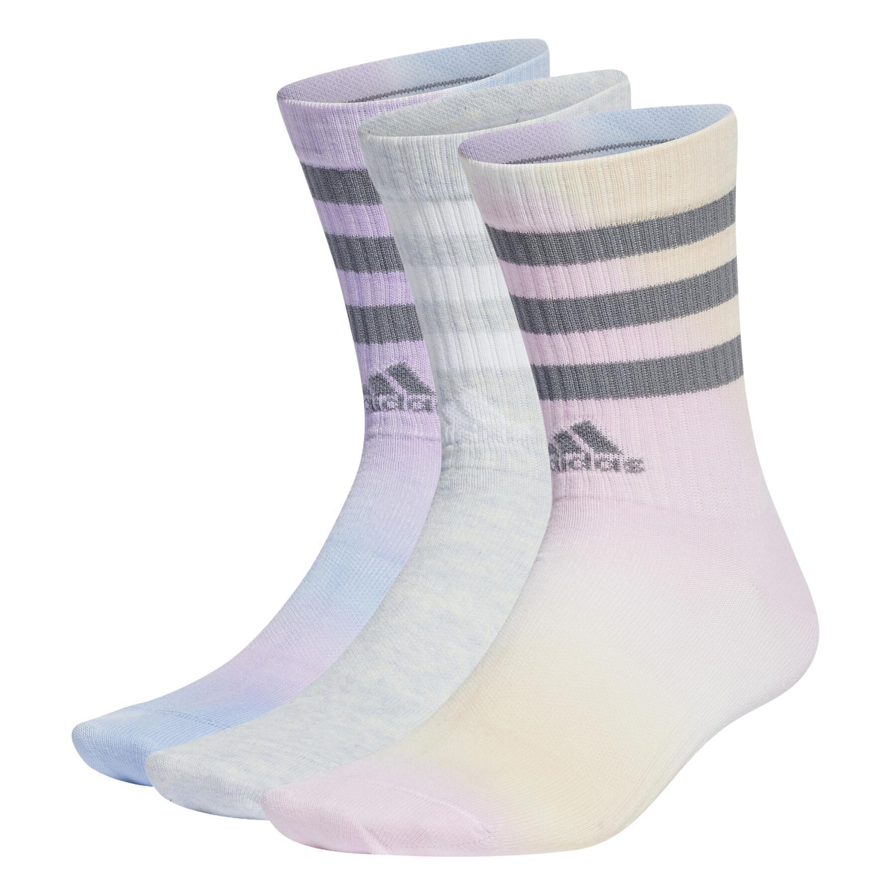 Hohe Socken adidas 3-Stripes (x3)