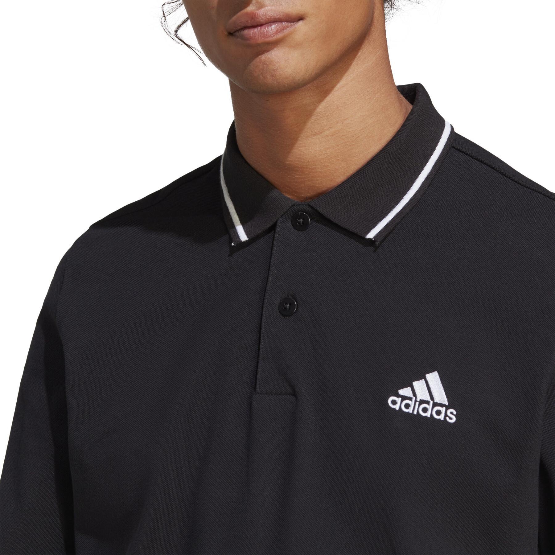 Polo-Shirt mit kleinem Piqué-Logo adidas Essentials