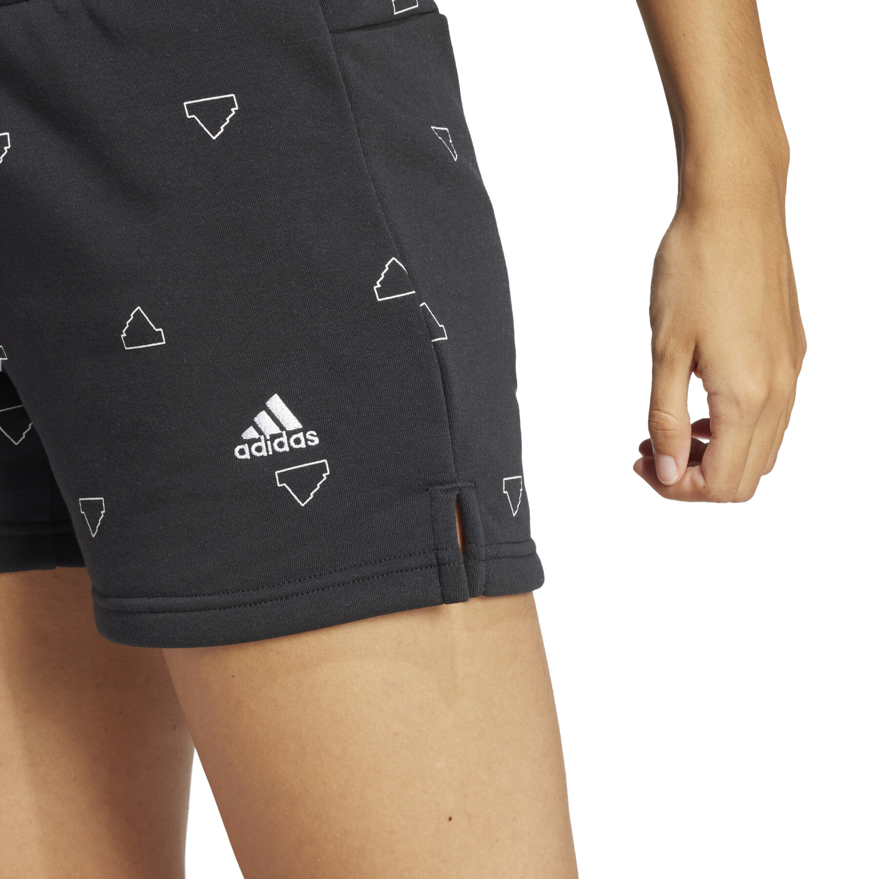 Shorts für Damen adidas Essentials Monogram Graphic Fleece