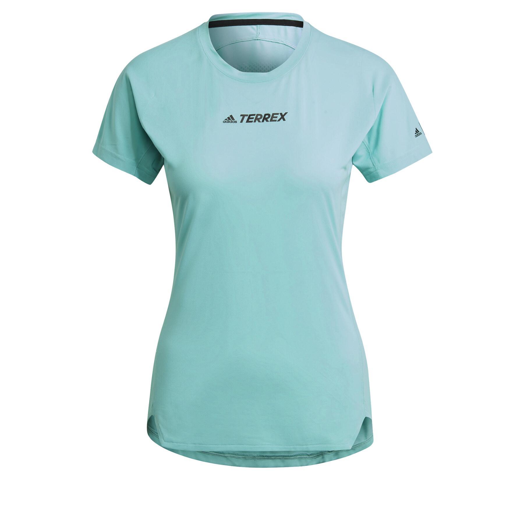 T-Shirt Frau adidas Terrex Parley Agravic Trail Running