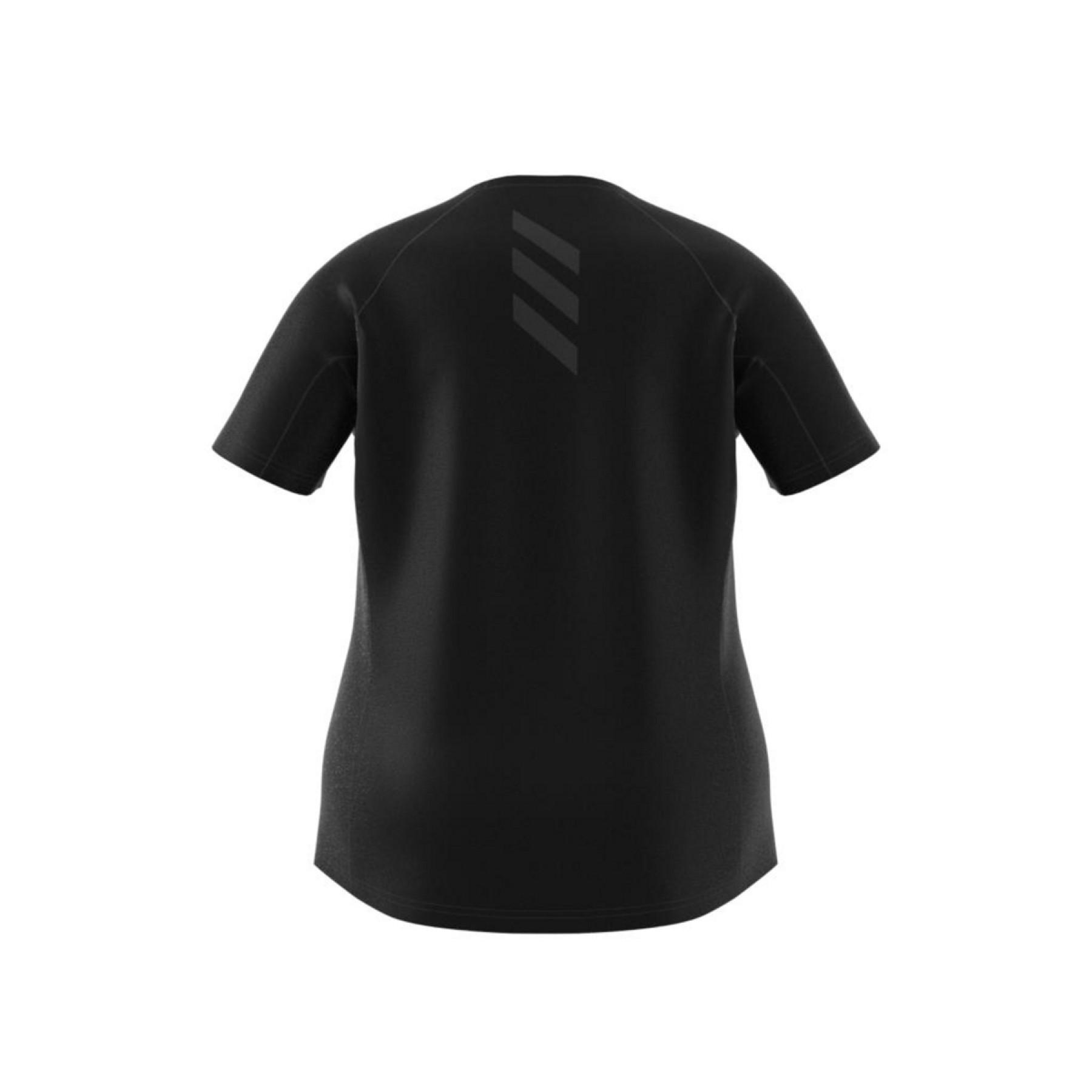 Frauen-T-Shirt adidas Runner Grande Taille