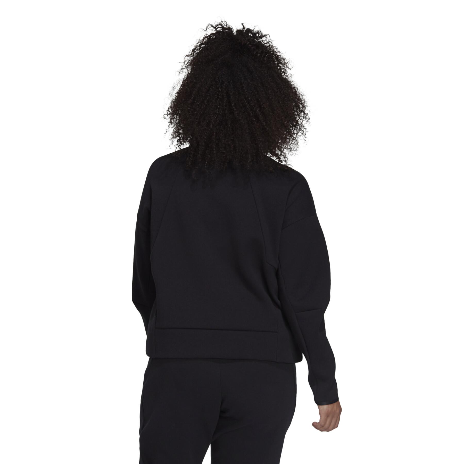 Jacke für Frauen in großen Größen adidas Z.N.E. Sportswear