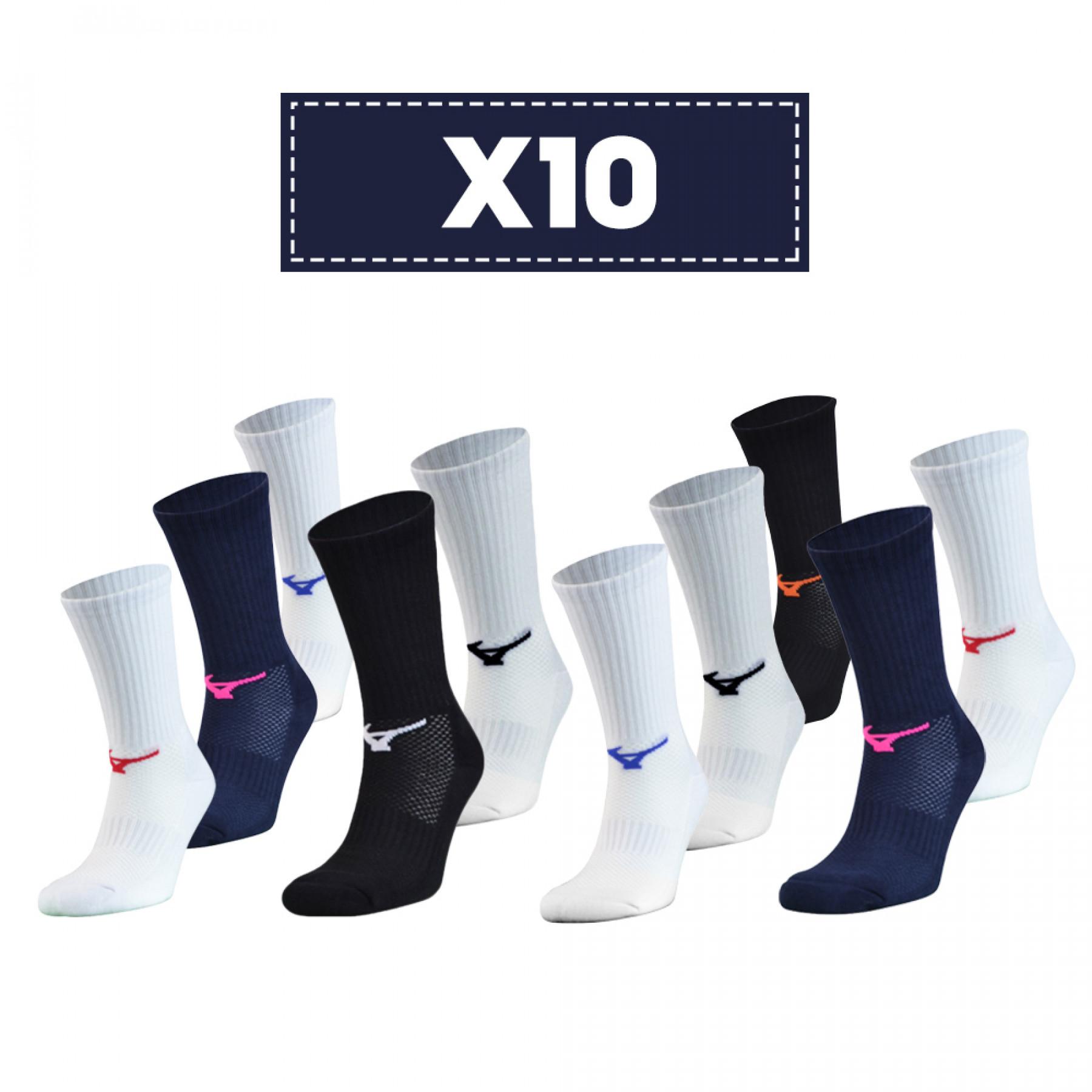 Packung mit 10 Socken Mizuno Multisports
