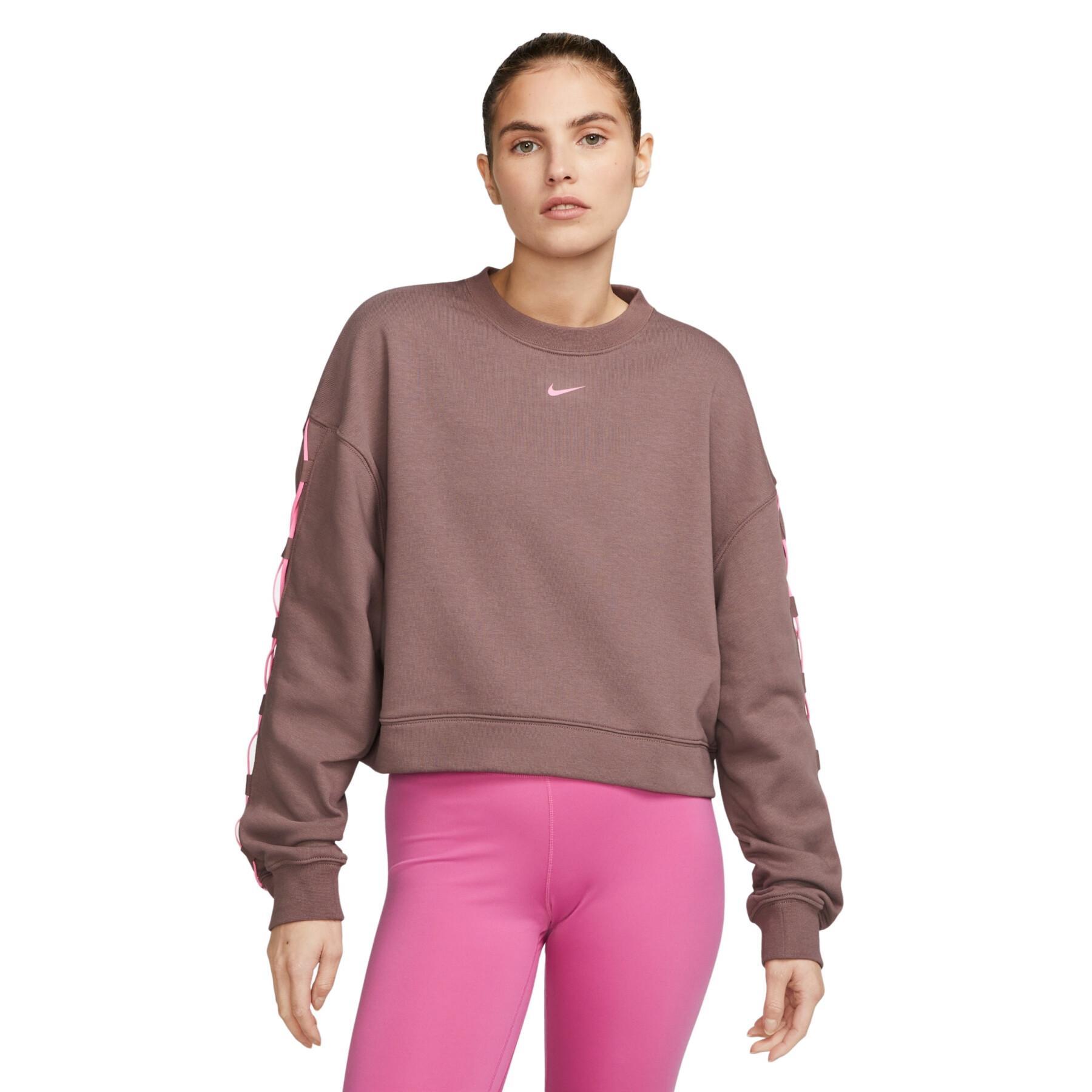 Sweatshirt Frau Nike Dri-Fit Get French Terry Novelty