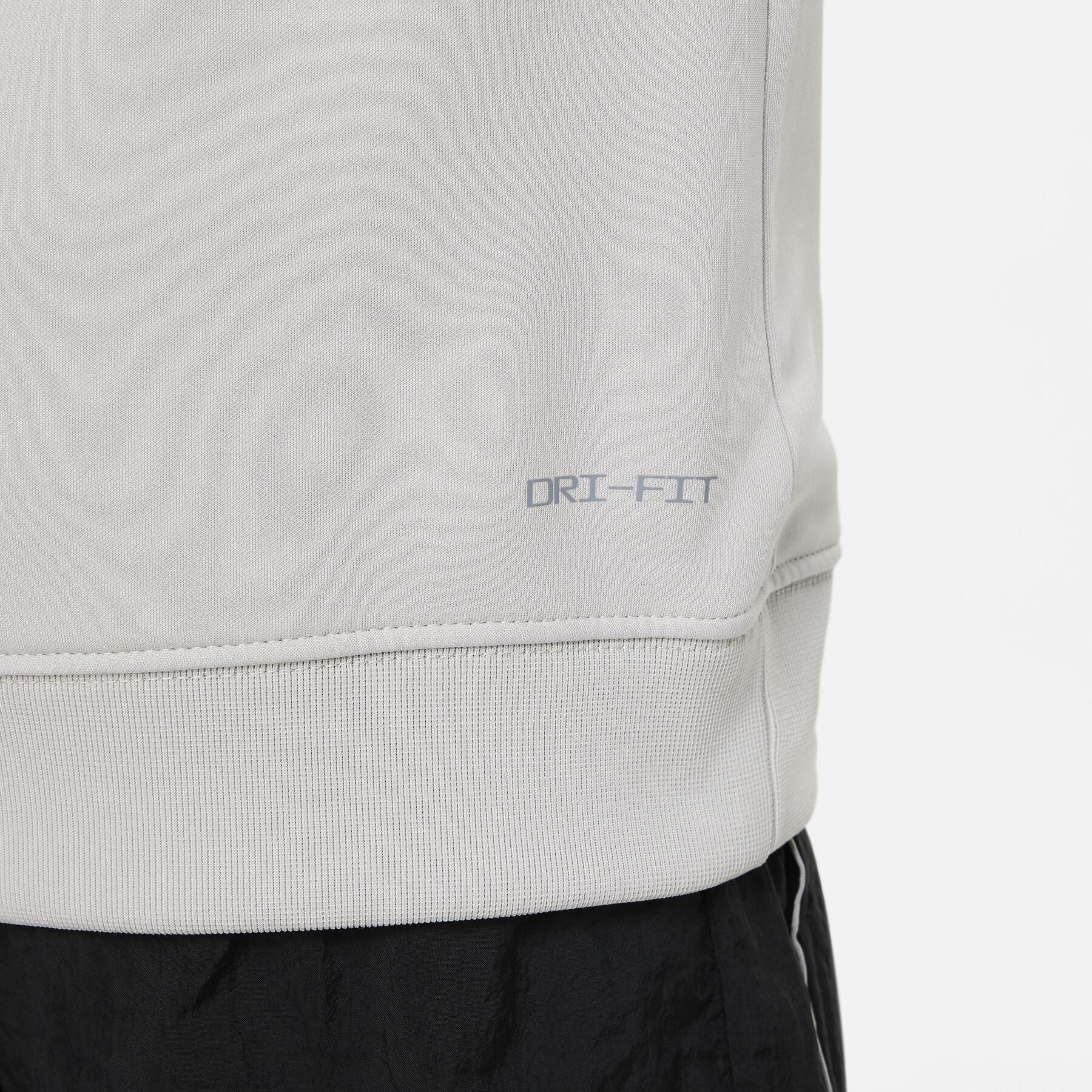 Sweatshirt Kapuzenpullover mit Reißverschluss Kind Nike Repeat Polyknit