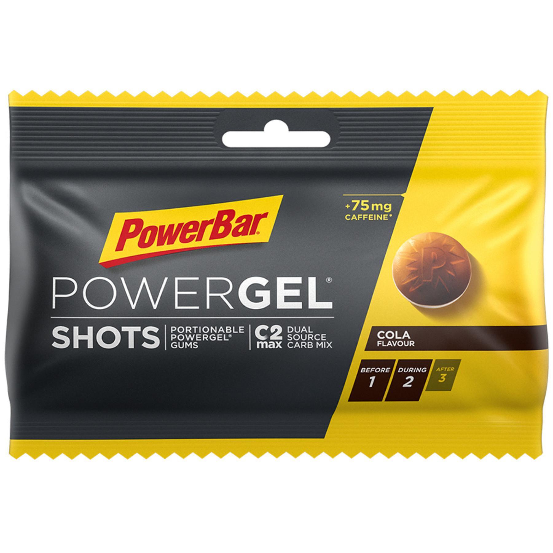 24 Schüsse PowerBar PowerGel 60gr
