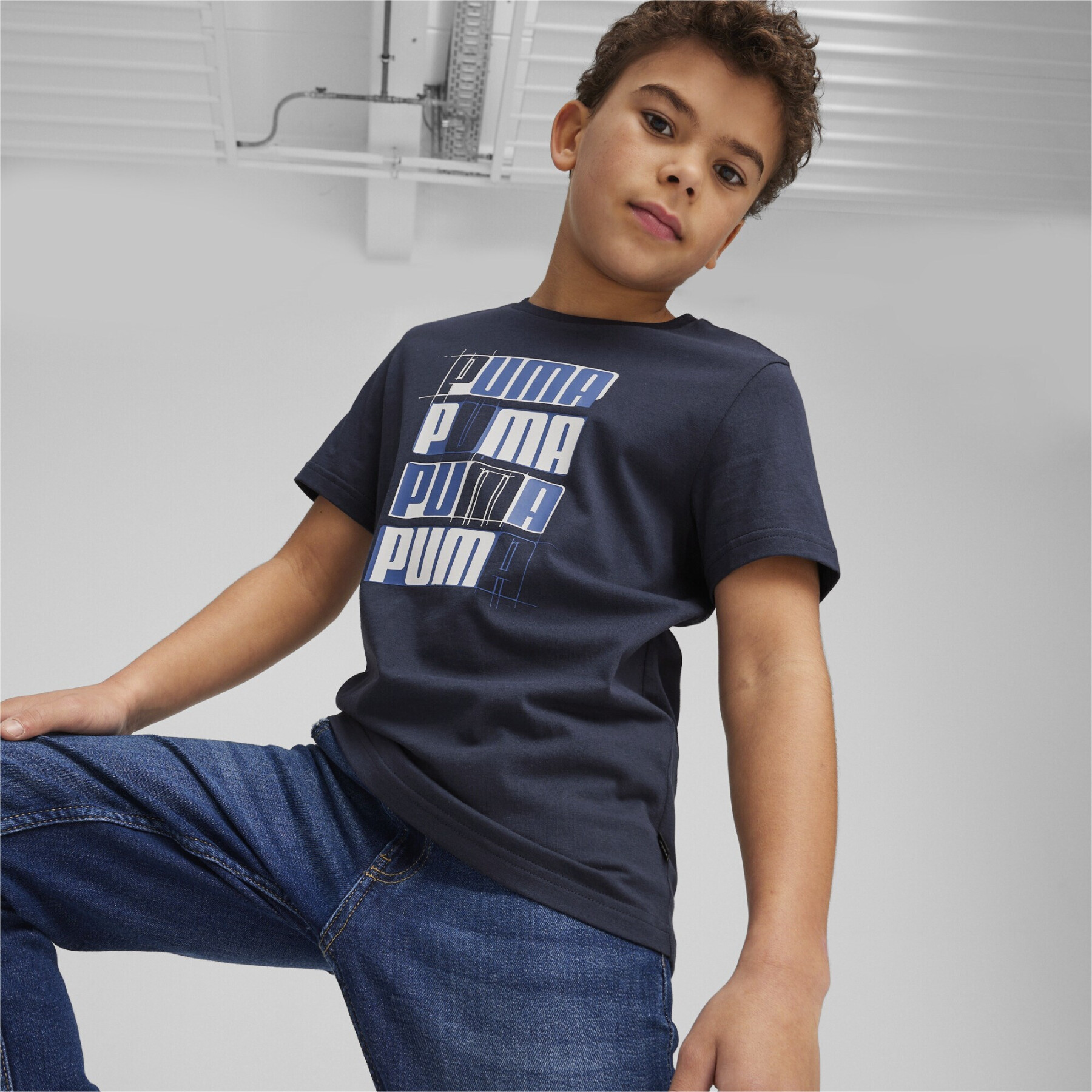 T-Shirt Puma ESS+ Logo Lab
