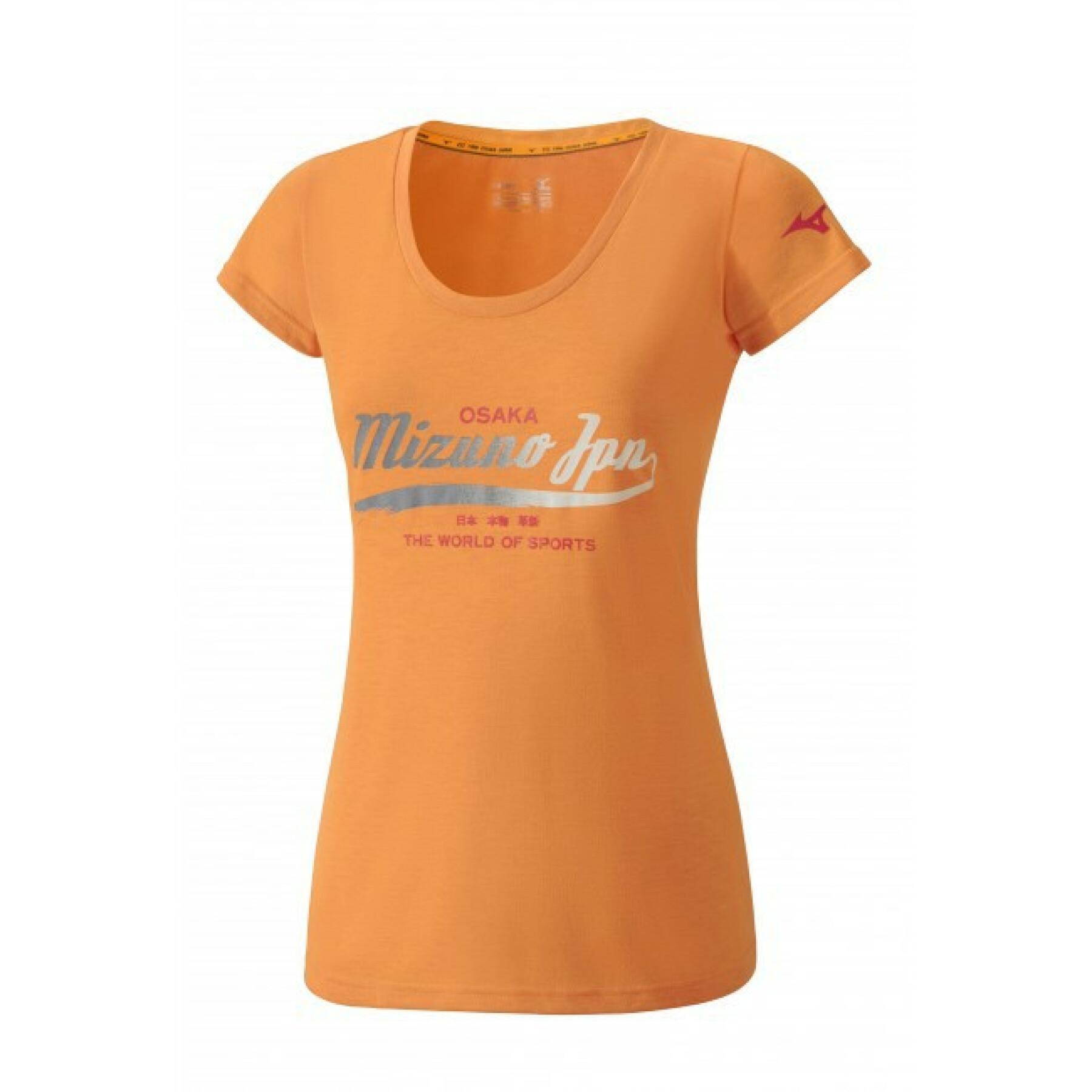 Frauen-T-Shirt Mizuno Heritage