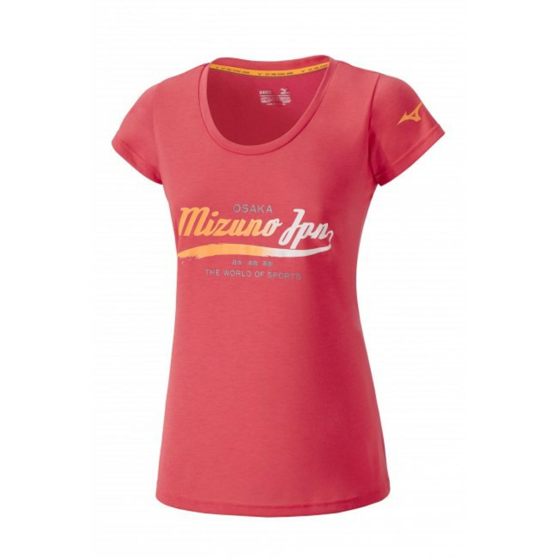 Frauen-T-Shirt Mizuno Heritage