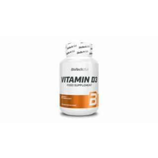 12er Pack Gläser Vitamin d3 50mcg Biotech USA - 120 comp