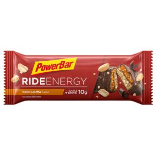 Packung mit 18 Riegeln PowerBar Ride – Peanut-Caramel