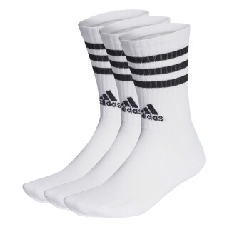 Niedrige Socken adidas 3-Stripes (x3)