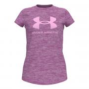 Mädchen-T-Shirt Under Armour à manches courtes et motif Sportstyle