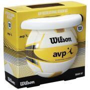 Beachvolleyball-Bausatz Wilson AVP (Ballon + Disque)