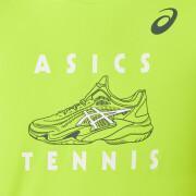 Kinder Tennistrikot Asics graphic