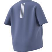 Damen-T-Shirt adidas Training 3-Stripes Aeroready (Grandes tailles)