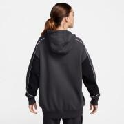 Oversize-Sweatshirt mit Kapuze aus Molton, Damen Nike