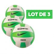 Satz mit 3 Luftballons Nike 1000 softset outdoor vert/blanc